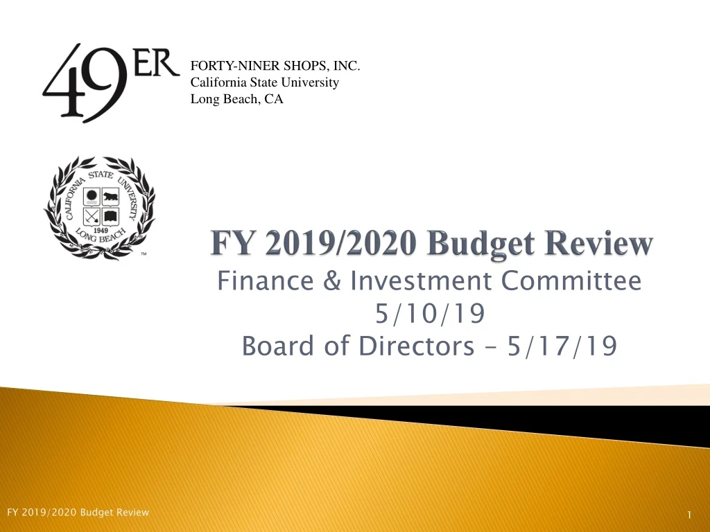 fy 2019 2020 budget review