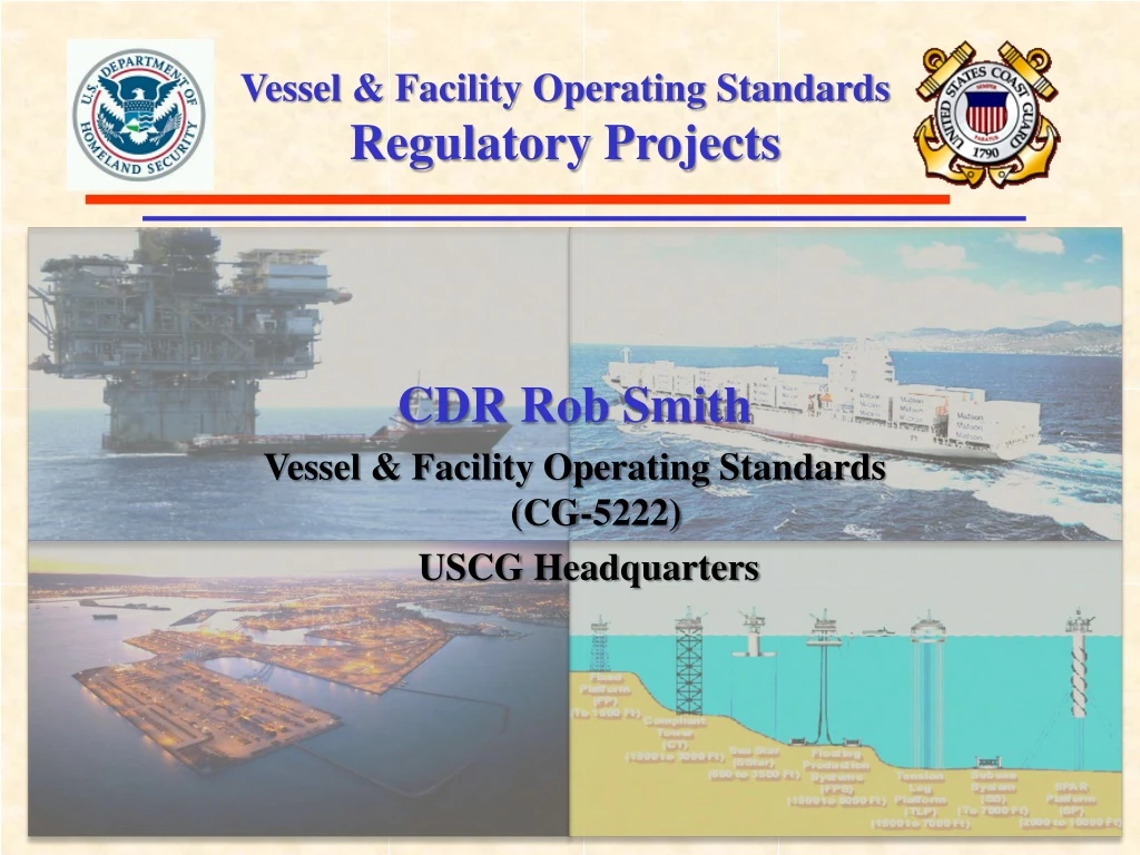vessel facility operating standards regulatory