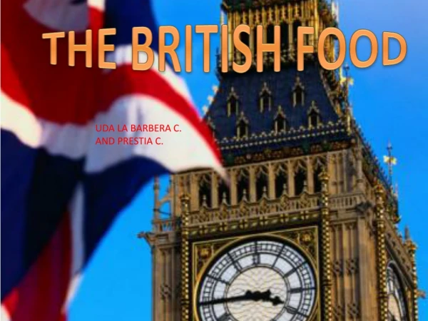 THE BRITISH FOOD