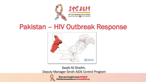 Pakistan – HIV Outbreak Response