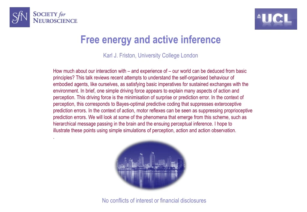 free energy and active inference karl j friston