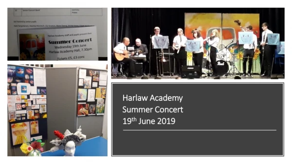Harlaw Academy Summer Concert 19 th June 2019