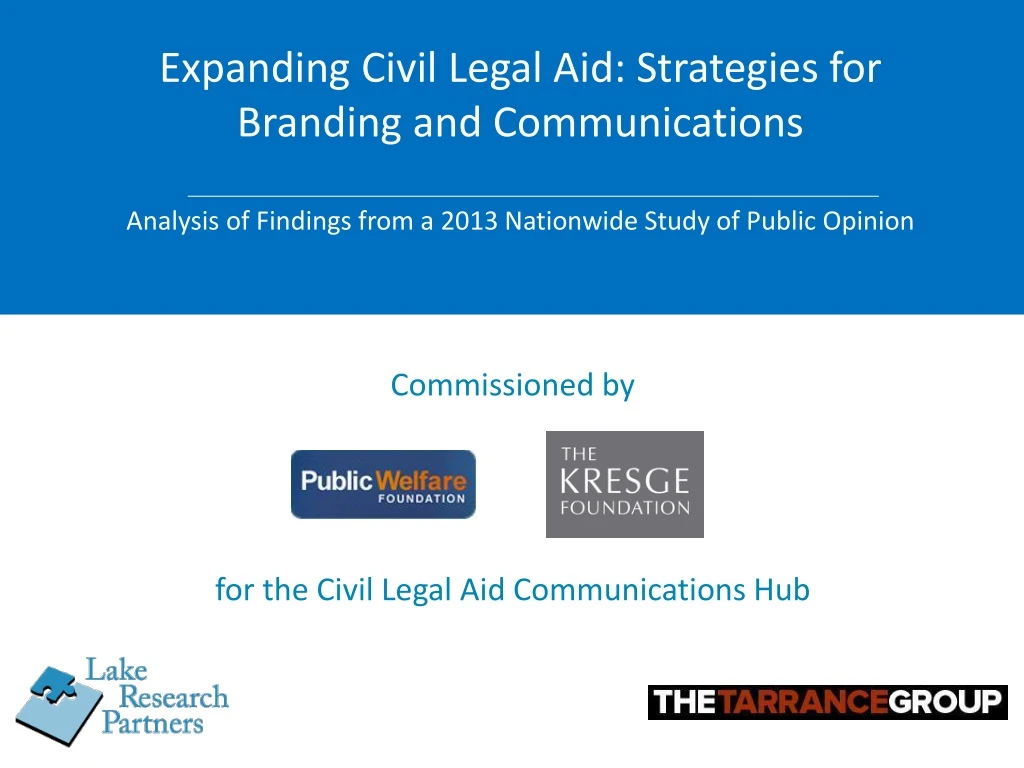 expanding civil legal aid strategies for branding