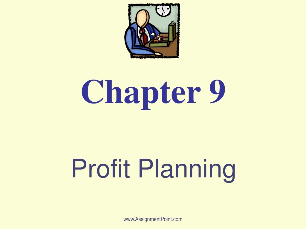 profit planning