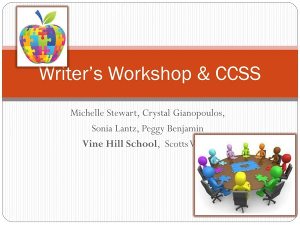 Writer’s Workshop &amp; CCSS