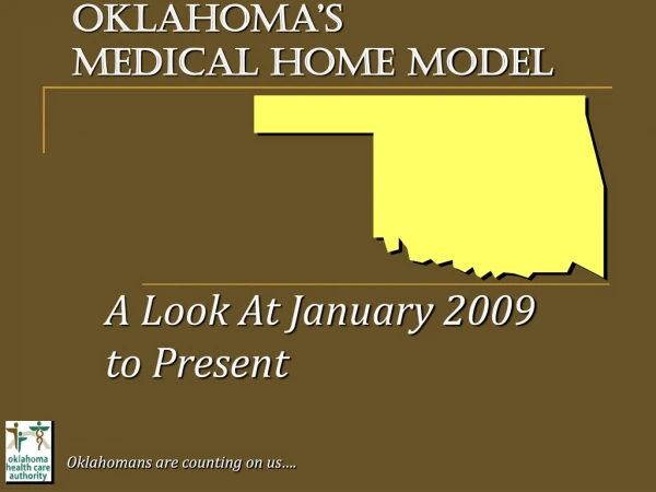 Oklahoma’s medical home model