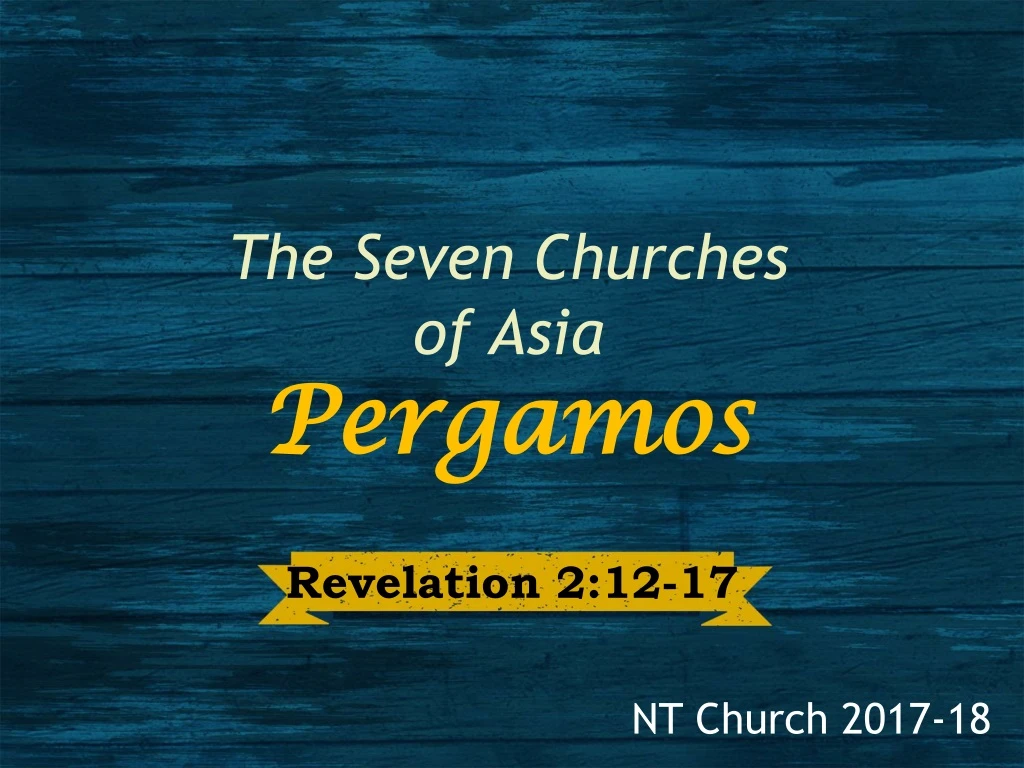 the seven churches of asia pergamos