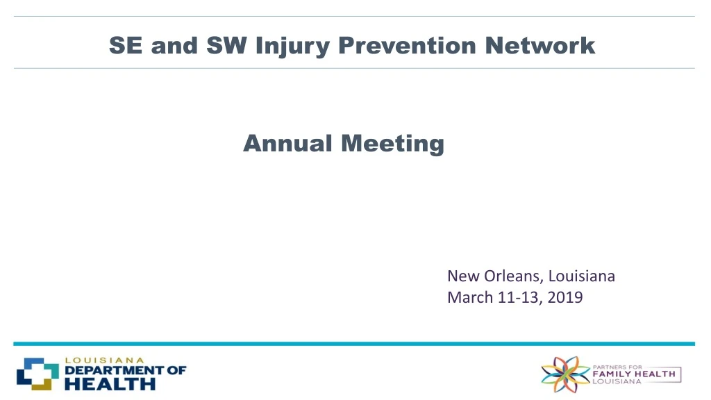 se and sw injury prevention network