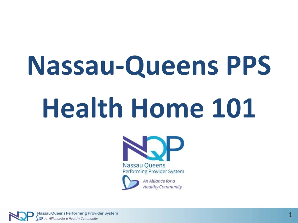 nassau queens pps health home 101