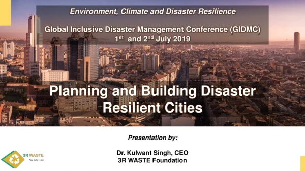 Planning and Building Disaster Resilient Cities