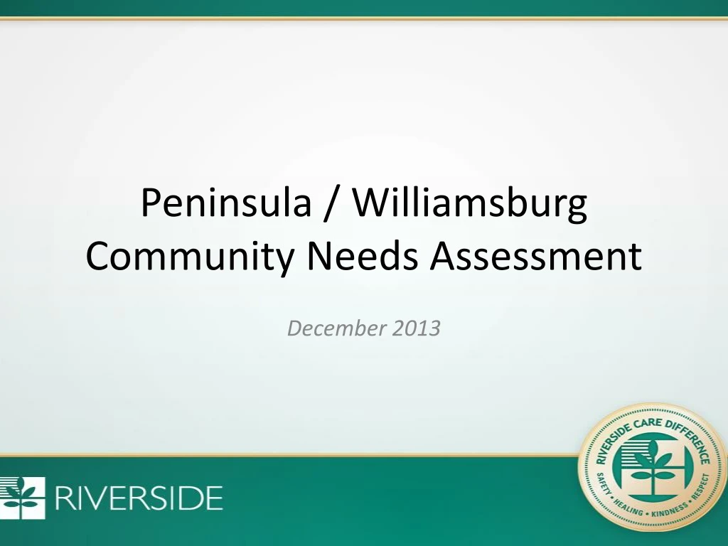 peninsula williamsburg community needs assessment