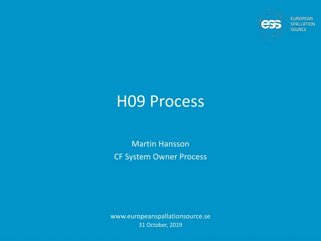 h09 process