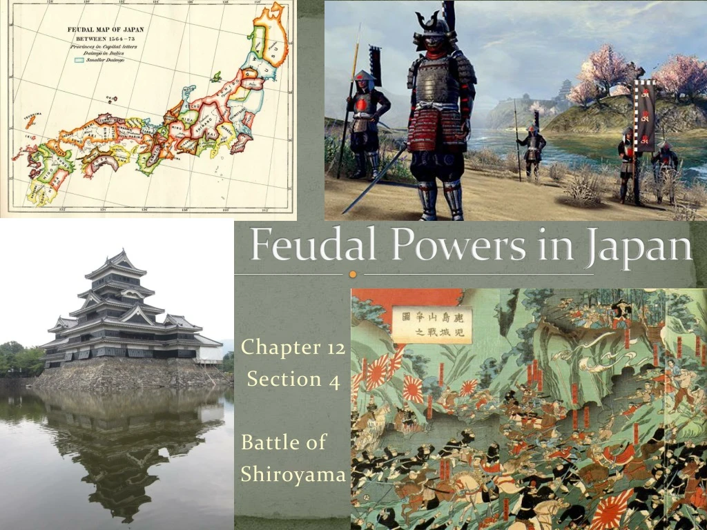 feudal powers in japan