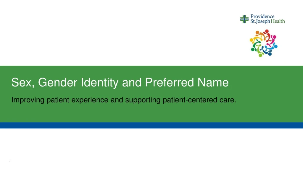 sex gender identity and preferred name