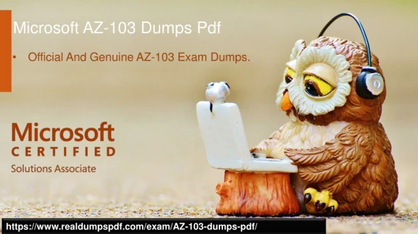 Microsoft AZ-103 Dumps Pdf Azure Best Certification