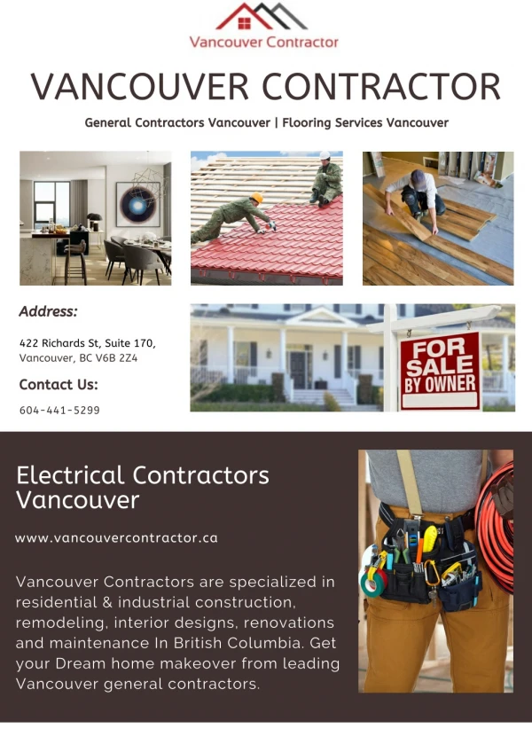 Electrical Contractors Vancouver