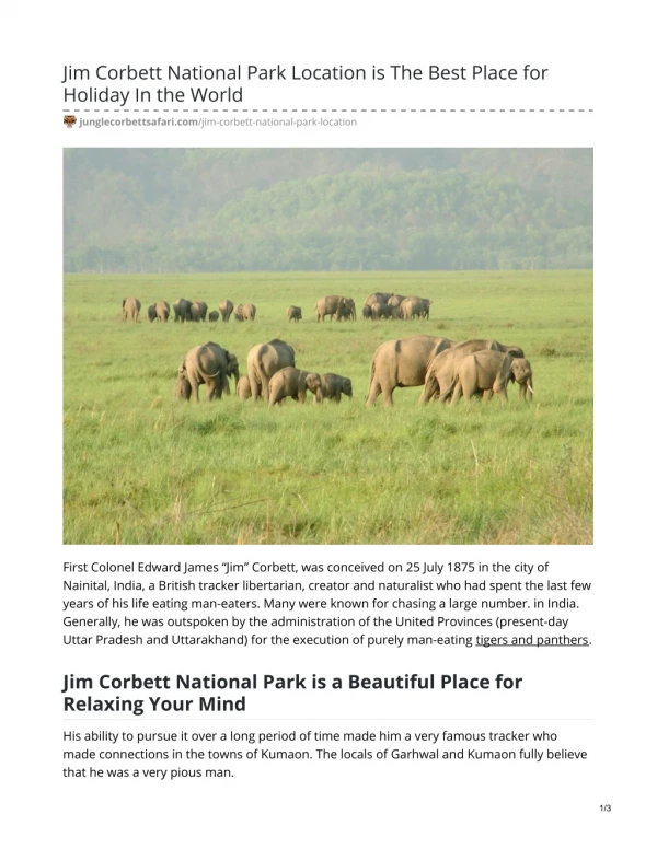 Jim Corbett Canter Safari for Dhikala Zone in a Best Price Safari Booking at Jim Corbett