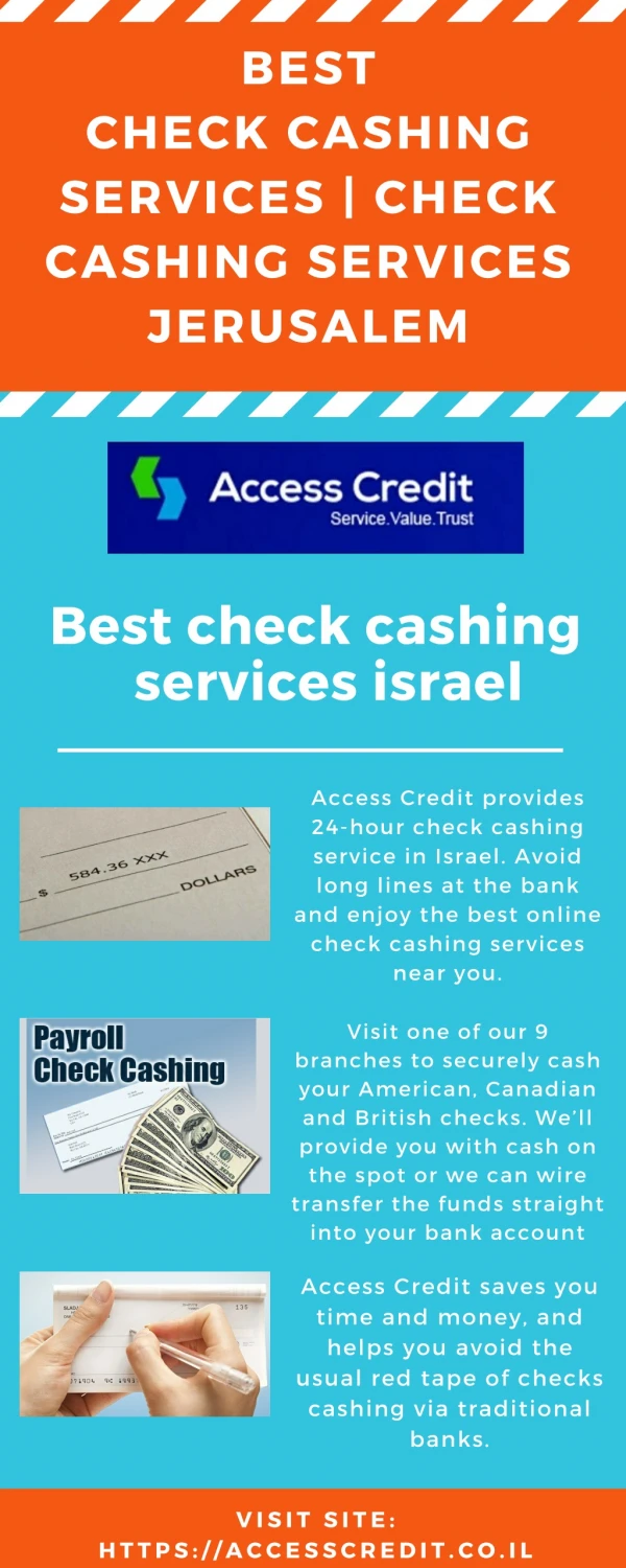Best Check Cashing Services | Check Cashing Services Jerusalem