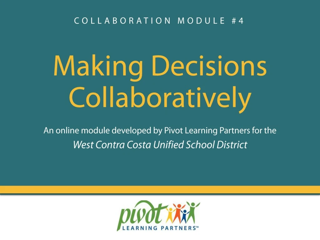 collaboration module 4