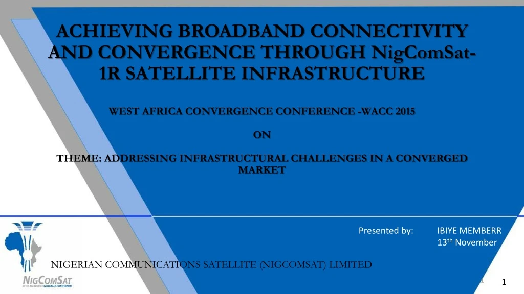 achieving broadband connectivity and convergence