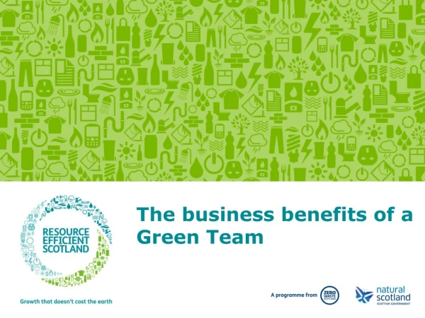 The business benefits of a Green Team