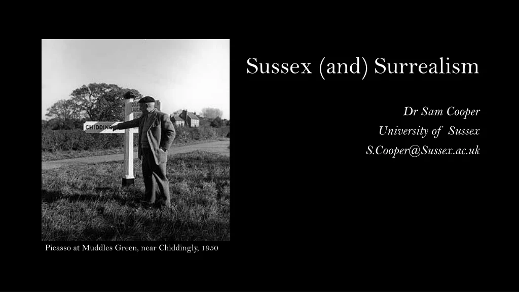 sussex and surrealism
