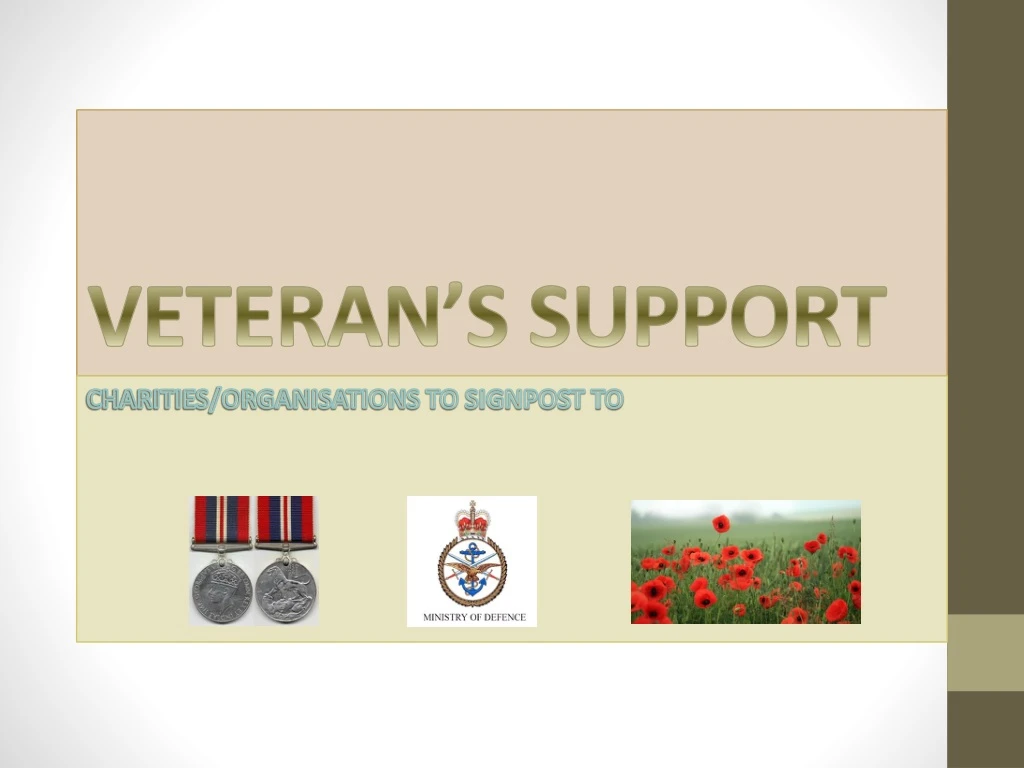 veteran s support
