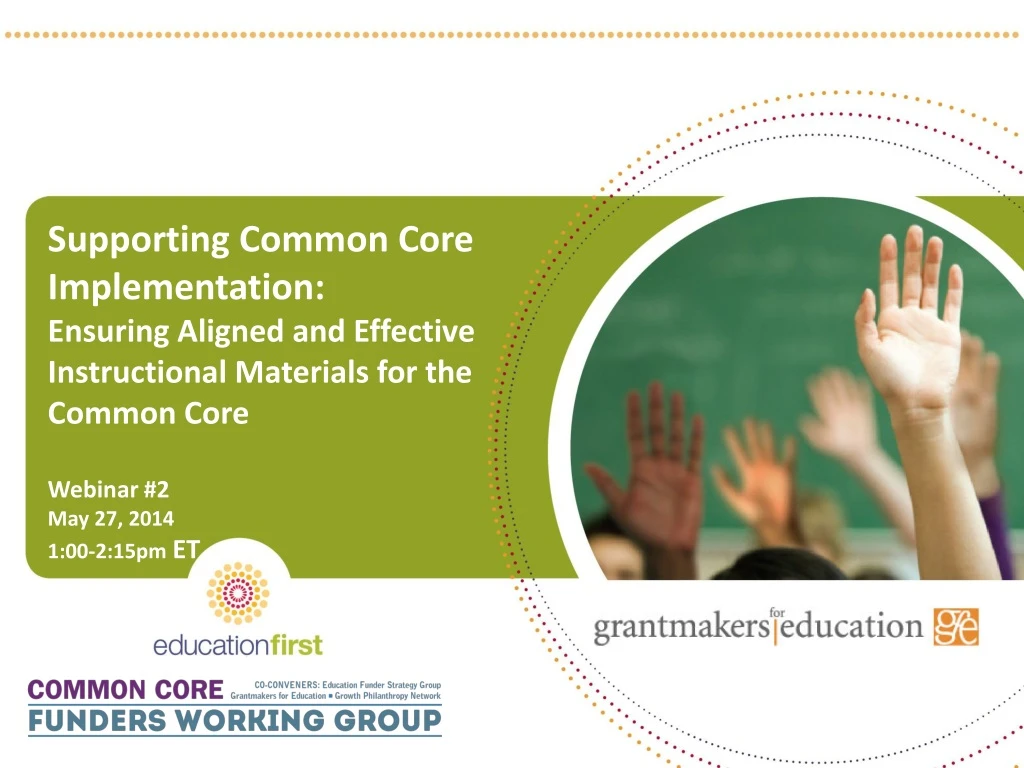 supporting common core implementation ensuring