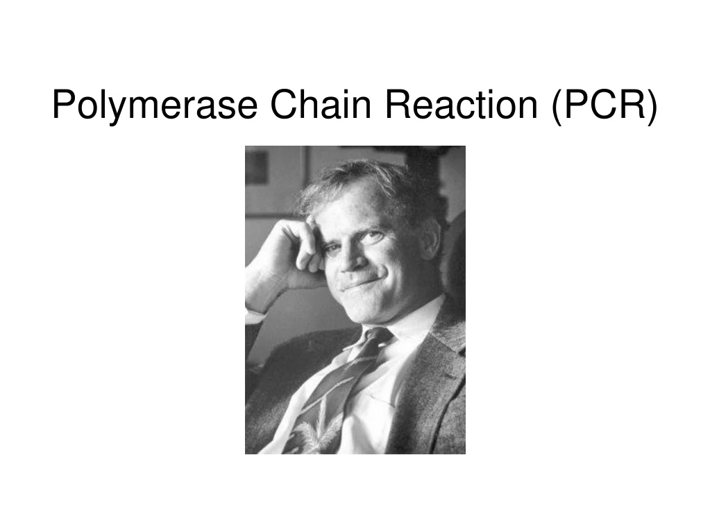 polymerase chain reaction pcr