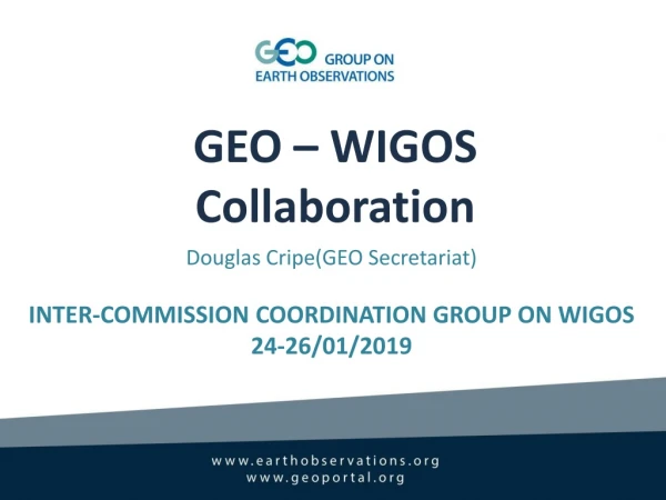 GEO – WIGOS Collaboration