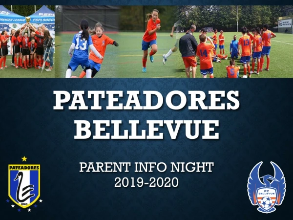 PATEADORES Bellevue Parent Info Night 2019-2020