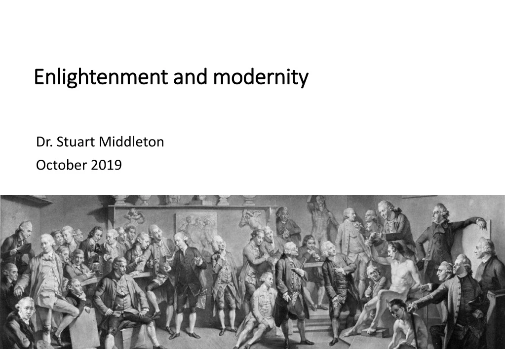 enlightenment and modernity