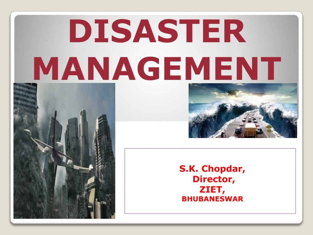 disaster management