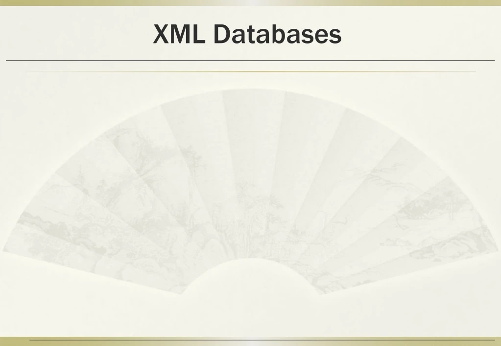 xml databases