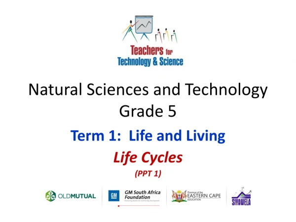 Natural Sciences and Technology Grade 5