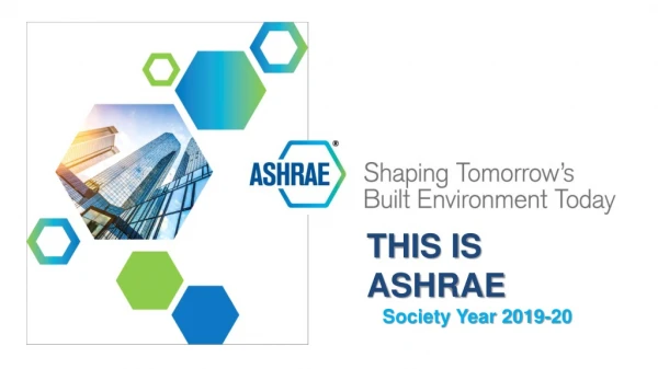 THIS IS ASHRAE Society Year 2019-20