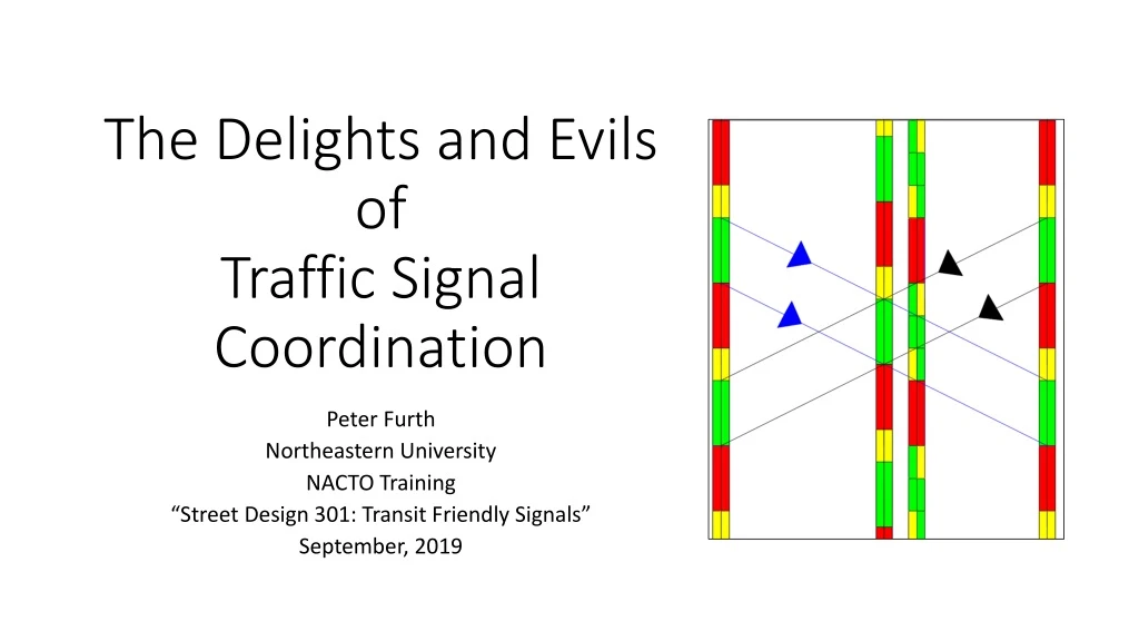 the delights and evils of traffic signal coordination