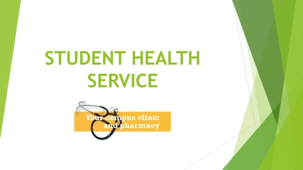 STUDENT HEALTH SERVICE