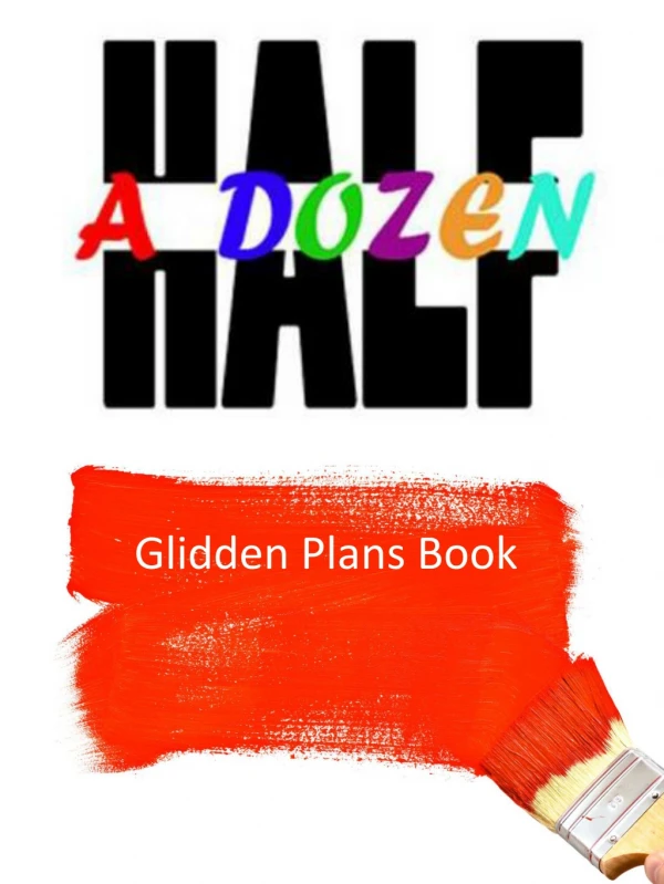 Glidden Plans Book