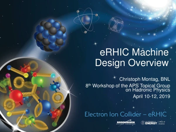 eRHIC Machine Design Overview
