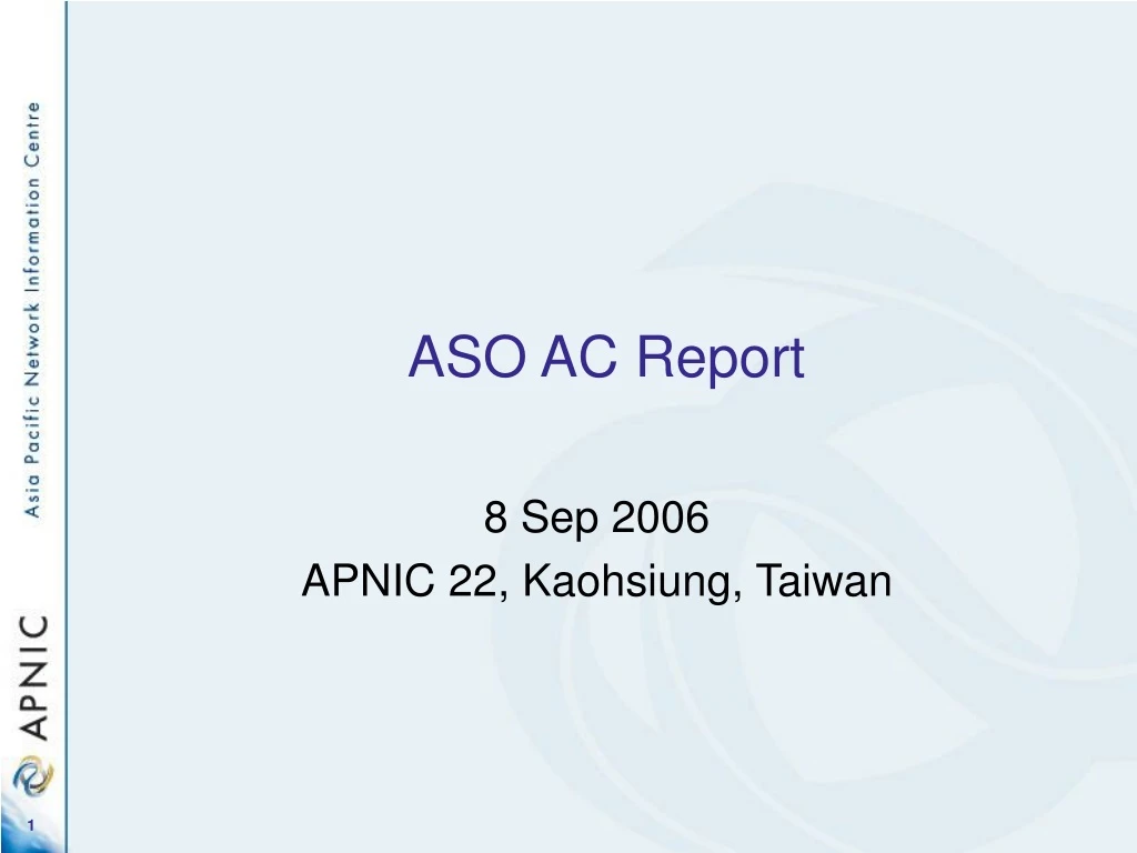 as o ac report