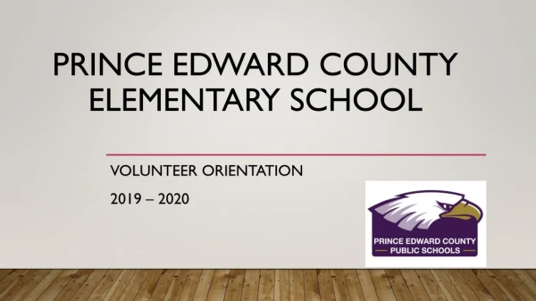 Prince Edward County Elementary School