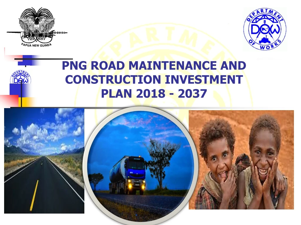png road maintenance and construction investment plan 2018 2037