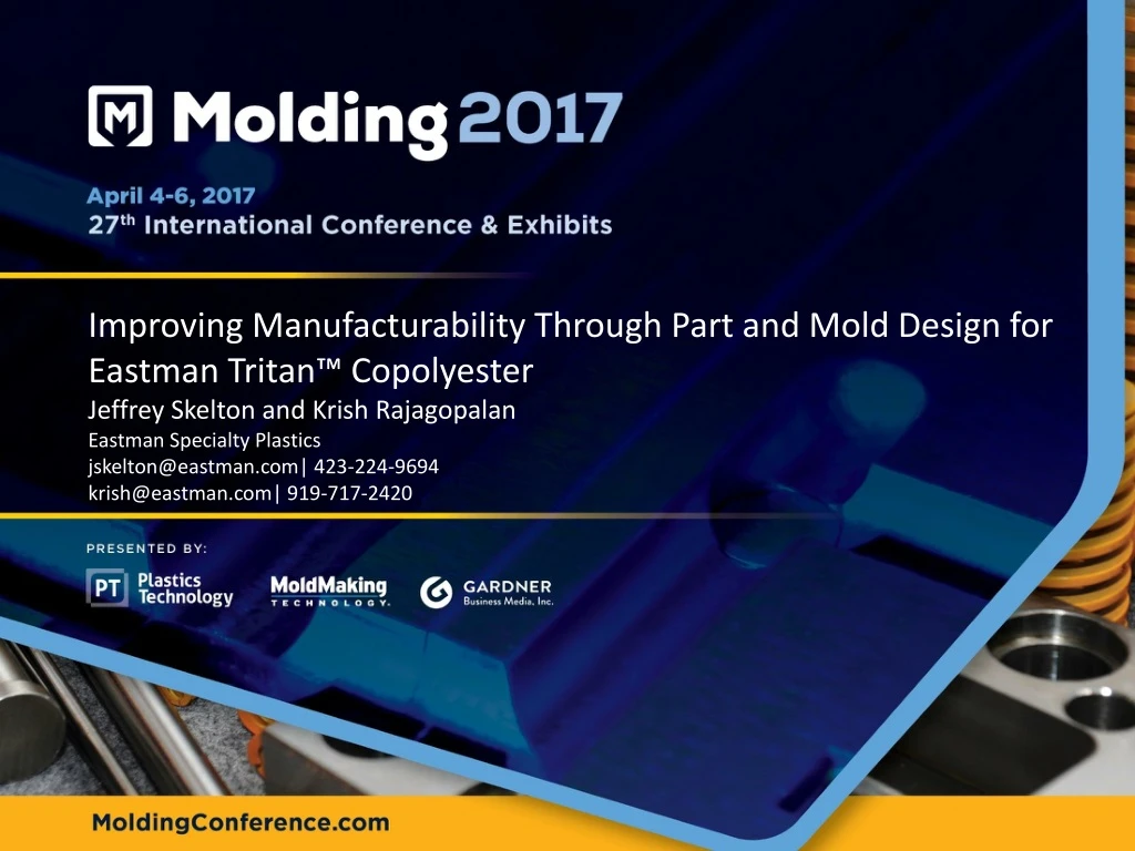 improving manufacturability through part and mold