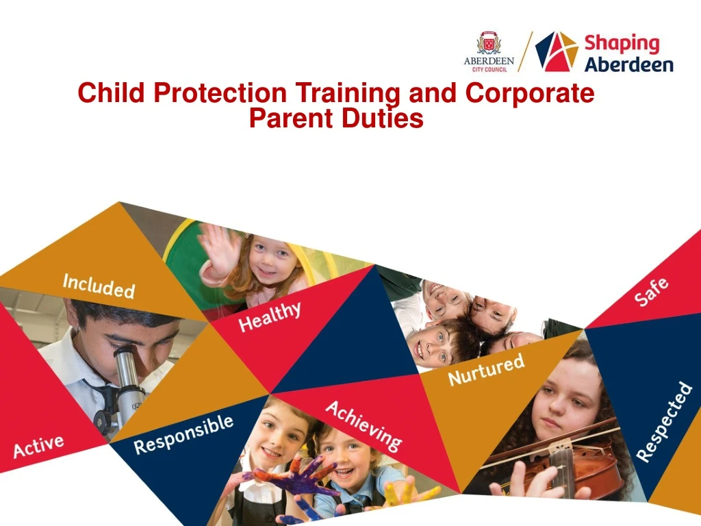 child protection training and corporate parent