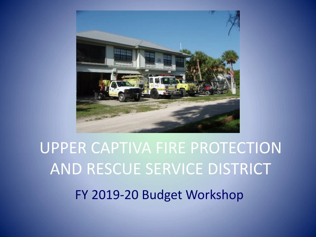upper captiva fire protection and rescue service district