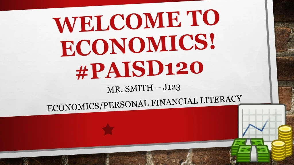 welcome to economics paisd120