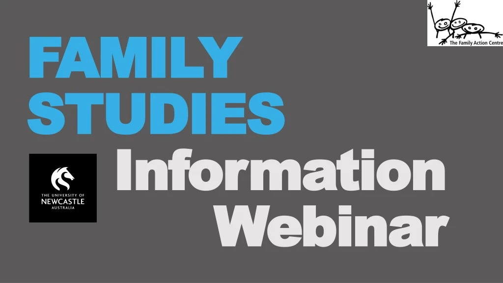 family studies information webinar