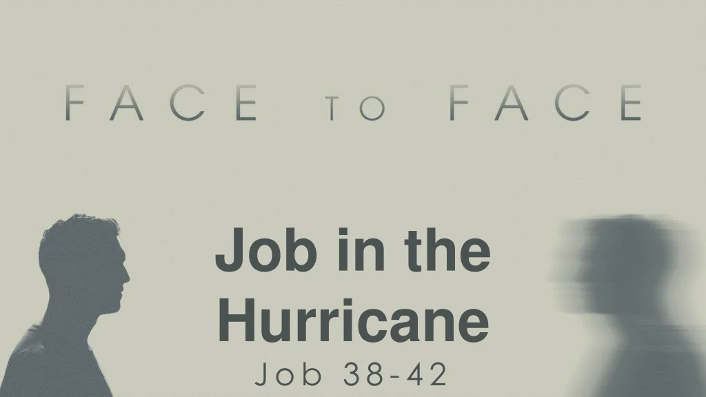 job in the hurricane job 38 42
