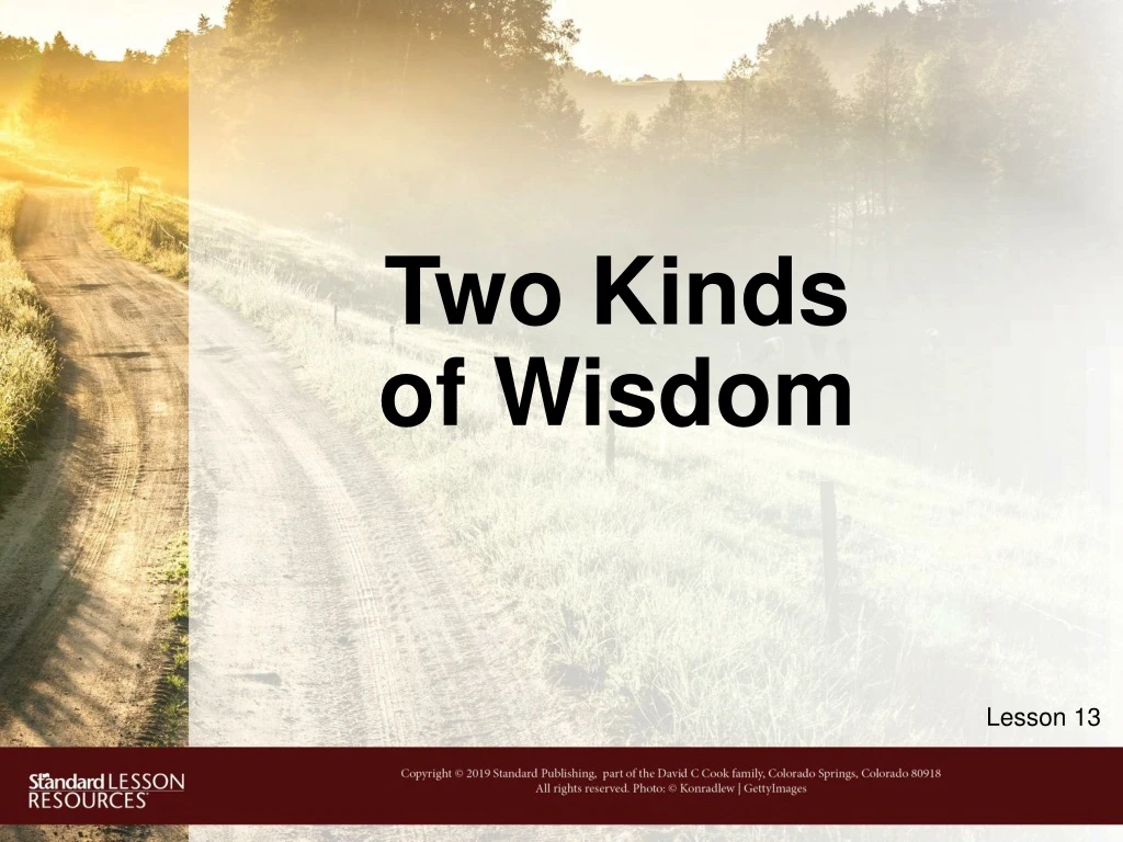 two kinds of wisdom